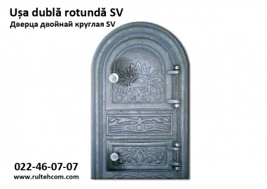 Ușa dublă rotundă SV