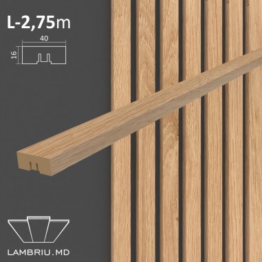 Lamele decorative MDF L-2,75m - Stejar Galitia 