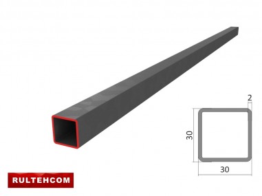 Țeavă profilată 30х30x2,0mm L-6m